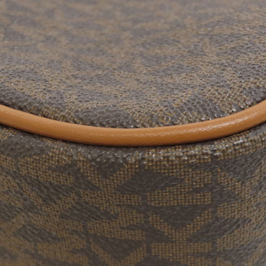 MICHAEL KORS Shoulder Bag PVC Brown MK signature
