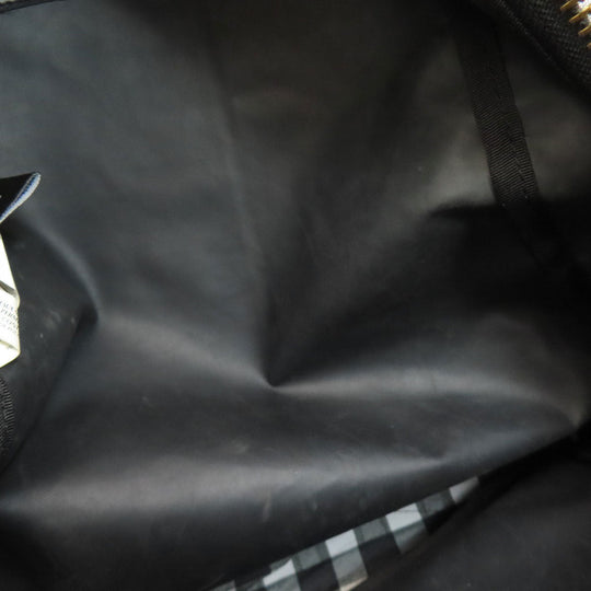 MARC BY MARC JACOBS Backpack Nylon black Check Pattern Women Used Authentic