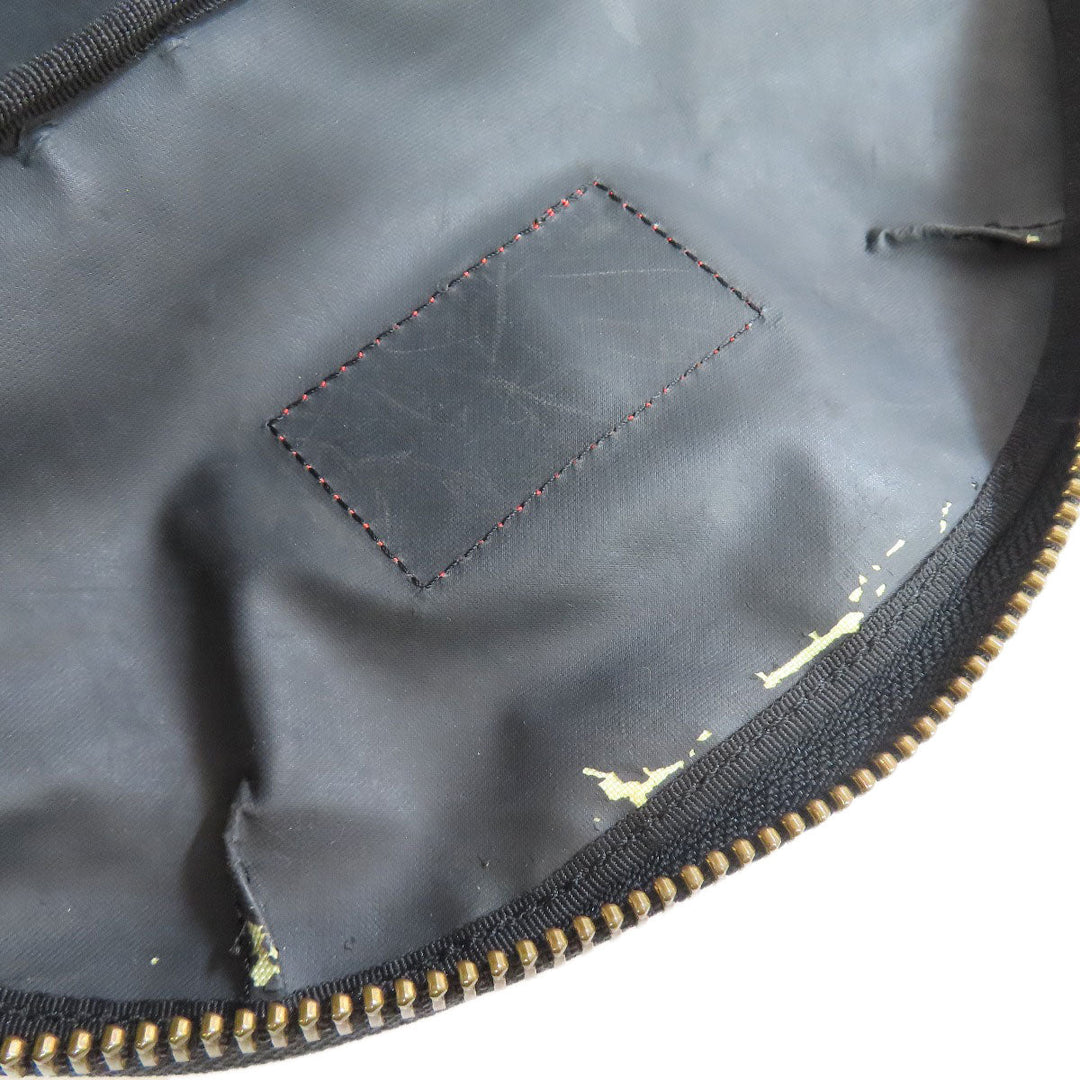 MARC BY MARC JACOBS Backpack Nylon black Check Pattern Women Used Authentic