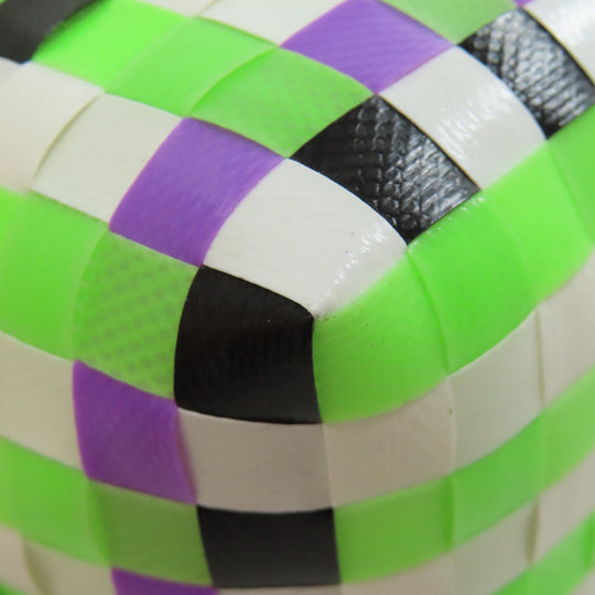 MARNI Handbag polypropylene purple Basket bag Women Used Authentic