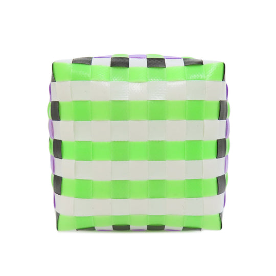 MARNI Handbag polypropylene purple Basket bag Women Used Authentic