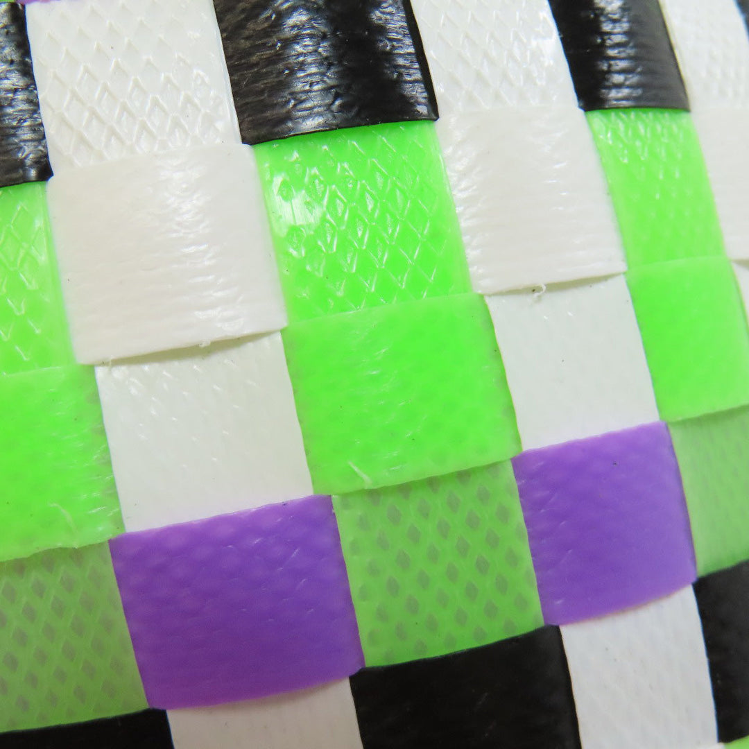 MARNI Handbag polypropylene purple Basket bag Women Used Authentic