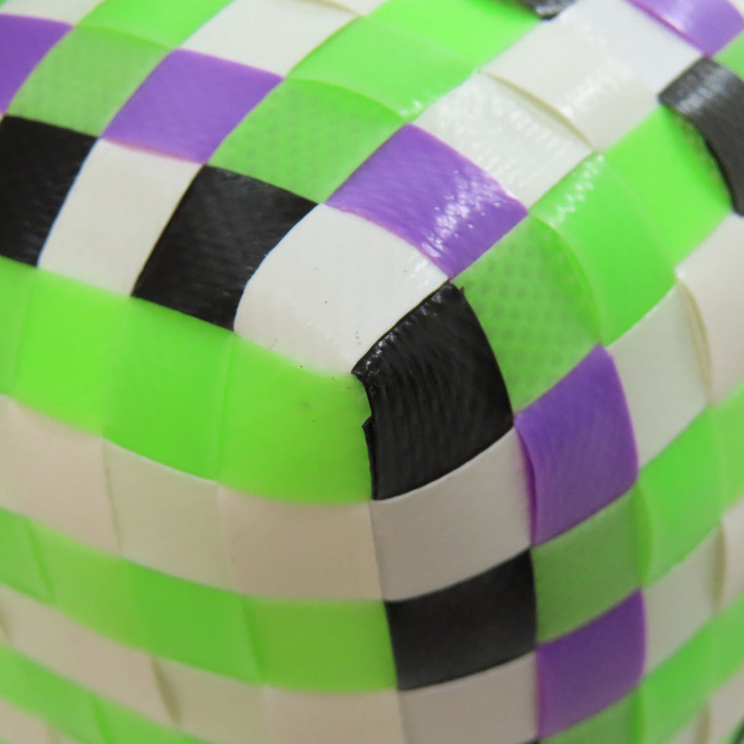 MARNI Handbag polypropylene purple Basket bag Women Used Authentic