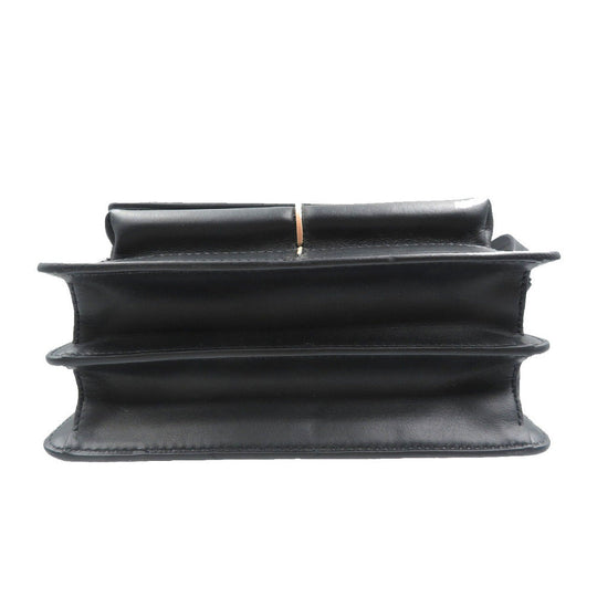 MARNI Shoulder Bag BMMP0027Y0 Calfskin black Attache Bag Women Used Authentic