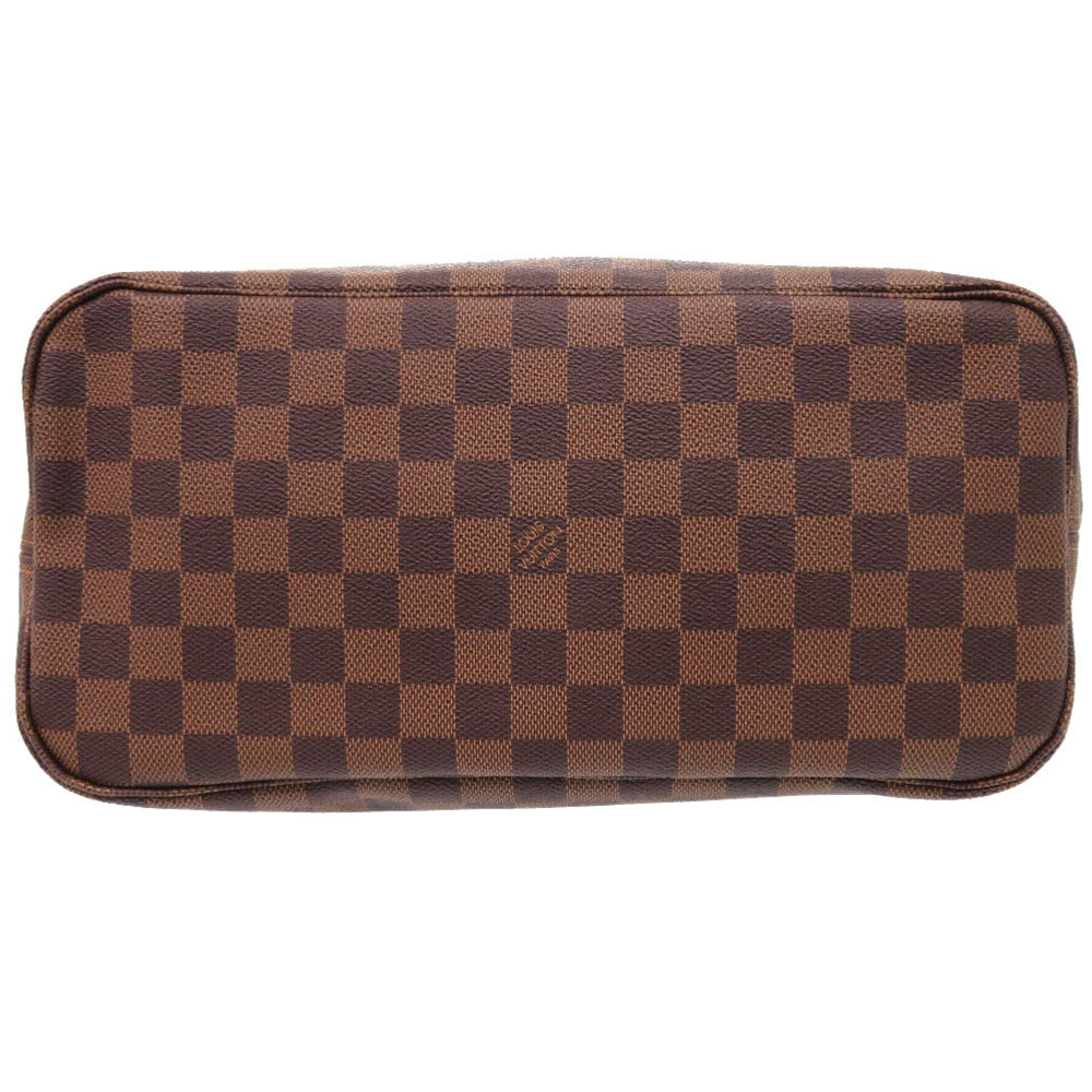 LOUIS VUITTON Tote Bag N51105 Damier canvas Brown Damier Neverfull MM Women Used Authentic