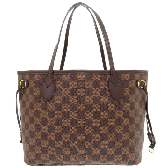 LOUIS VUITTON Tote Bag N40600 Damier canvas Slys Damier New Neverfull PM Women Used Authentic