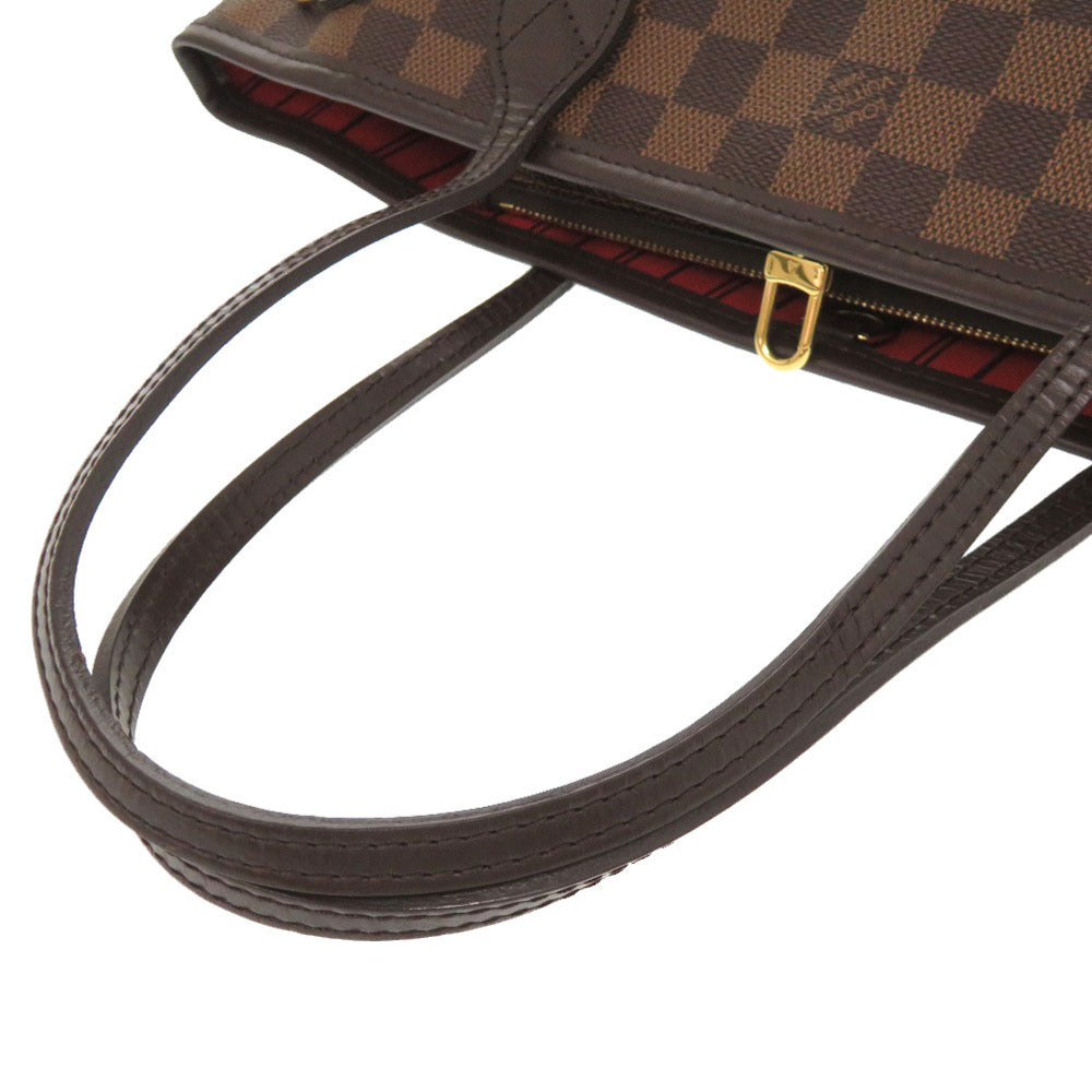 LOUIS VUITTON Tote Bag N40600 Damier canvas Slys Damier New Neverfull PM Women Used Authentic