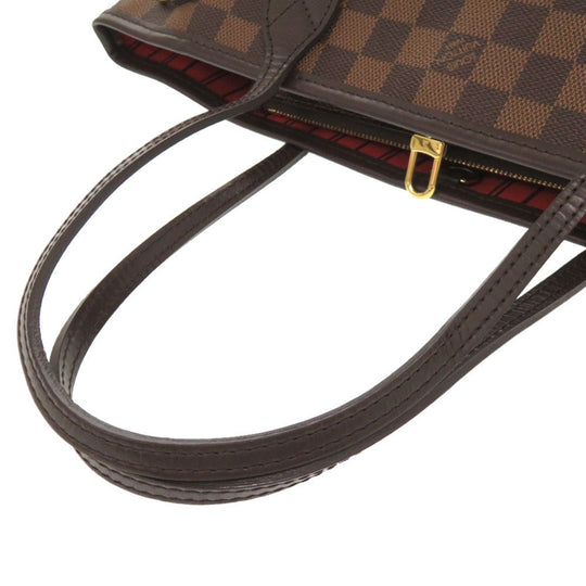 LOUIS VUITTON Tote Bag N40600 Damier canvas Slys Damier New Neverfull PM Women Used Authentic
