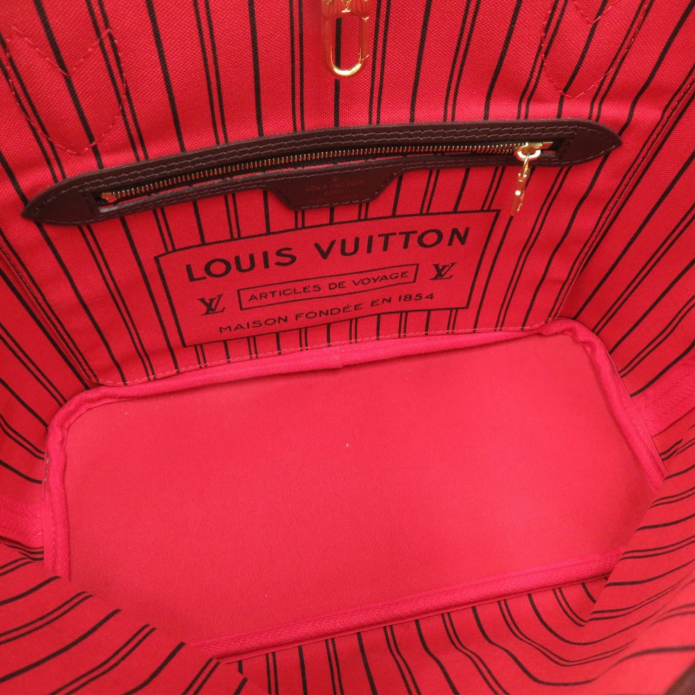 LOUIS VUITTON Tote Bag N40600 Damier canvas Slys Damier New Neverfull PM Women Used Authentic