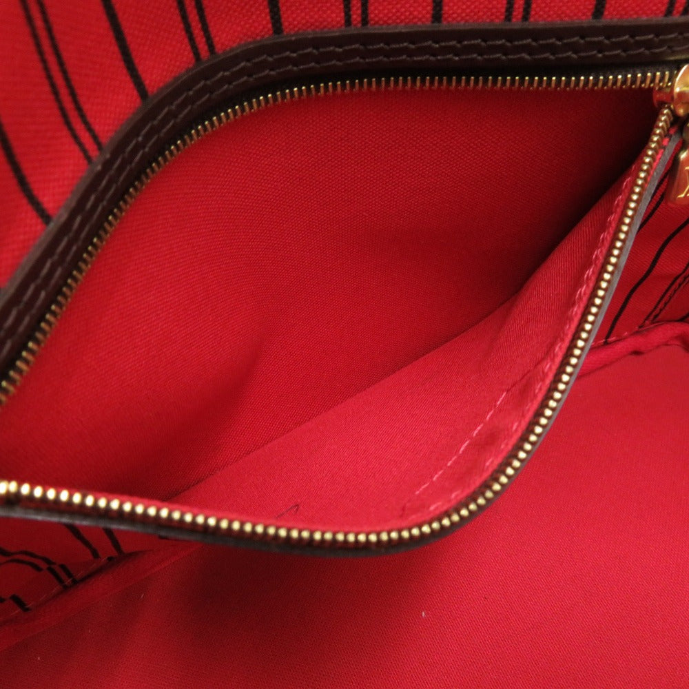 LOUIS VUITTON Tote Bag N40600 Damier canvas Slys Damier New Neverfull PM Women Used Authentic