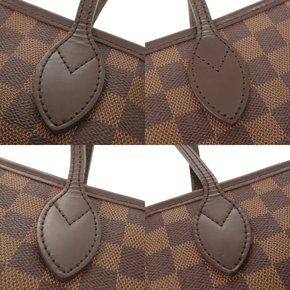 LOUIS VUITTON Tote Bag N40600 Damier canvas Slys Damier New Neverfull PM Women Used Authentic
