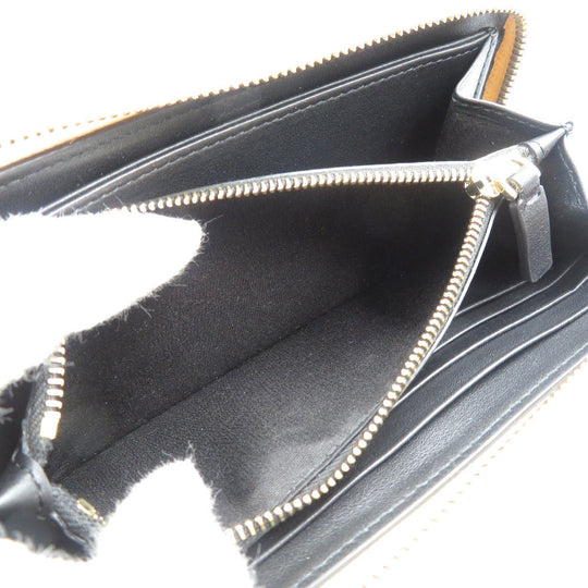 VALENTINO Long Wallet Purse PW2P0P88CMC leather gold Women Used Authentic