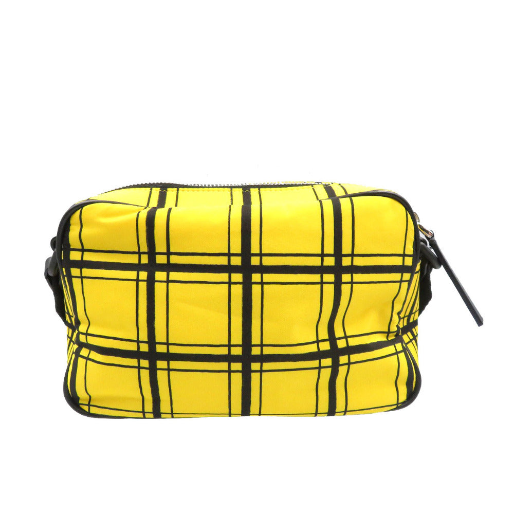 MARNI Shoulder Bag Nylon yellow Women Used Authentic