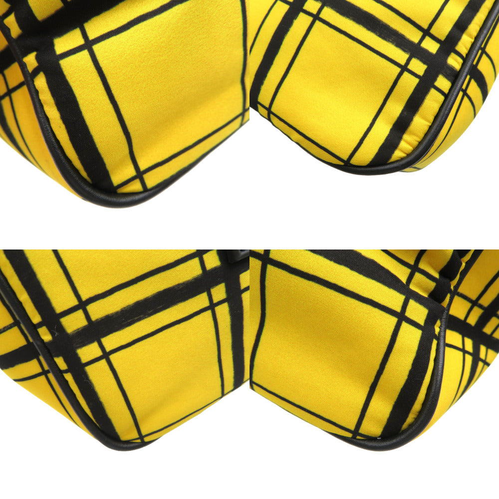 MARNI Shoulder Bag Nylon yellow Women Used Authentic