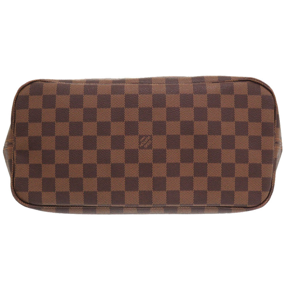 LOUIS VUITTON Tote Bag N41358 Damier canvas Slys Damier New Neverfull MM Women Used Authentic