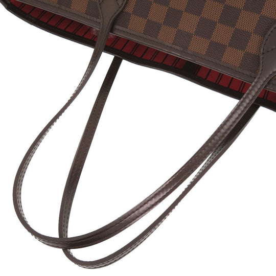 LOUIS VUITTON Tote Bag N41358 Damier canvas Slys Damier New Neverfull MM Women Used Authentic