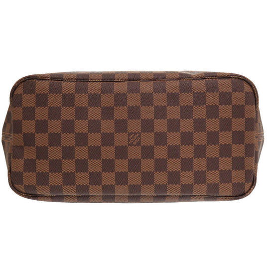 LOUIS VUITTON Tote Bag N51105 Damier canvas Brown Damier Neverfull MM Women Used Authentic