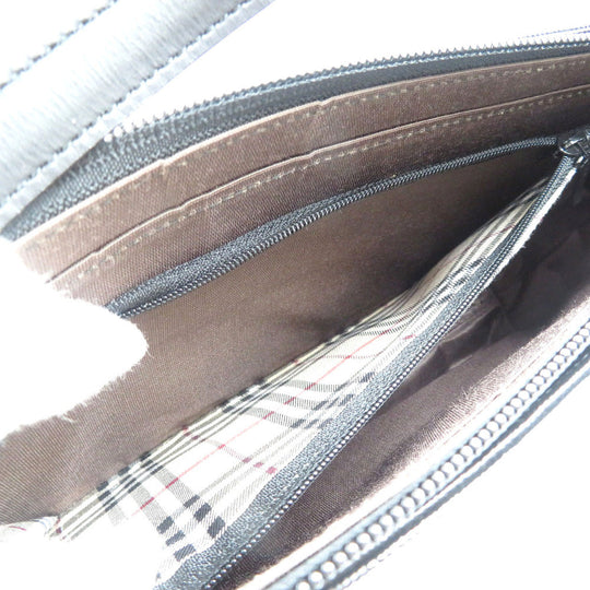 BURBERRY Handbag YM4017BH09 leather black Women Used Authentic
