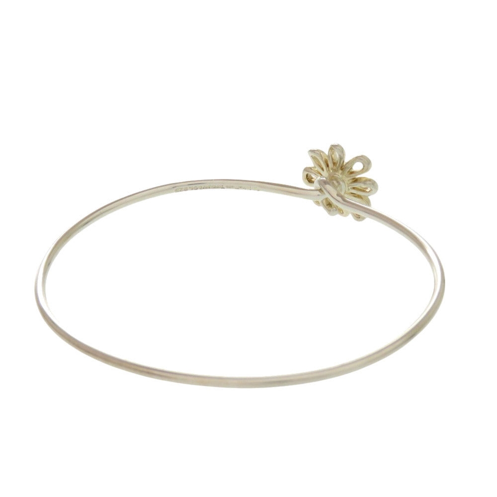 TIFFANY&Co. Bangle Silver925 Silver Daisy flower Women Used Authentic