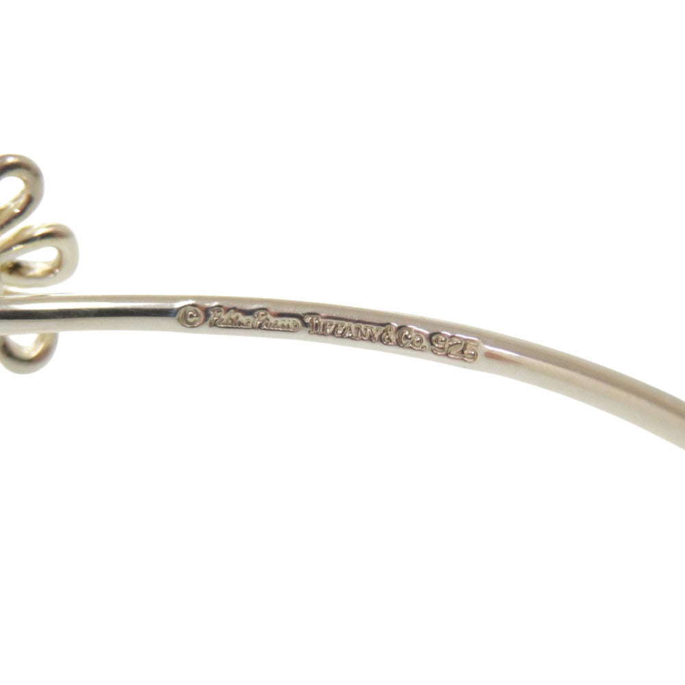TIFFANY&Co. Bangle Silver925 Silver Daisy flower Women Used Authentic