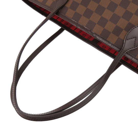 LOUIS VUITTON Tote Bag N51106 Damier canvas Brown Damier Ebene Neverfull GM Women Used Authentic