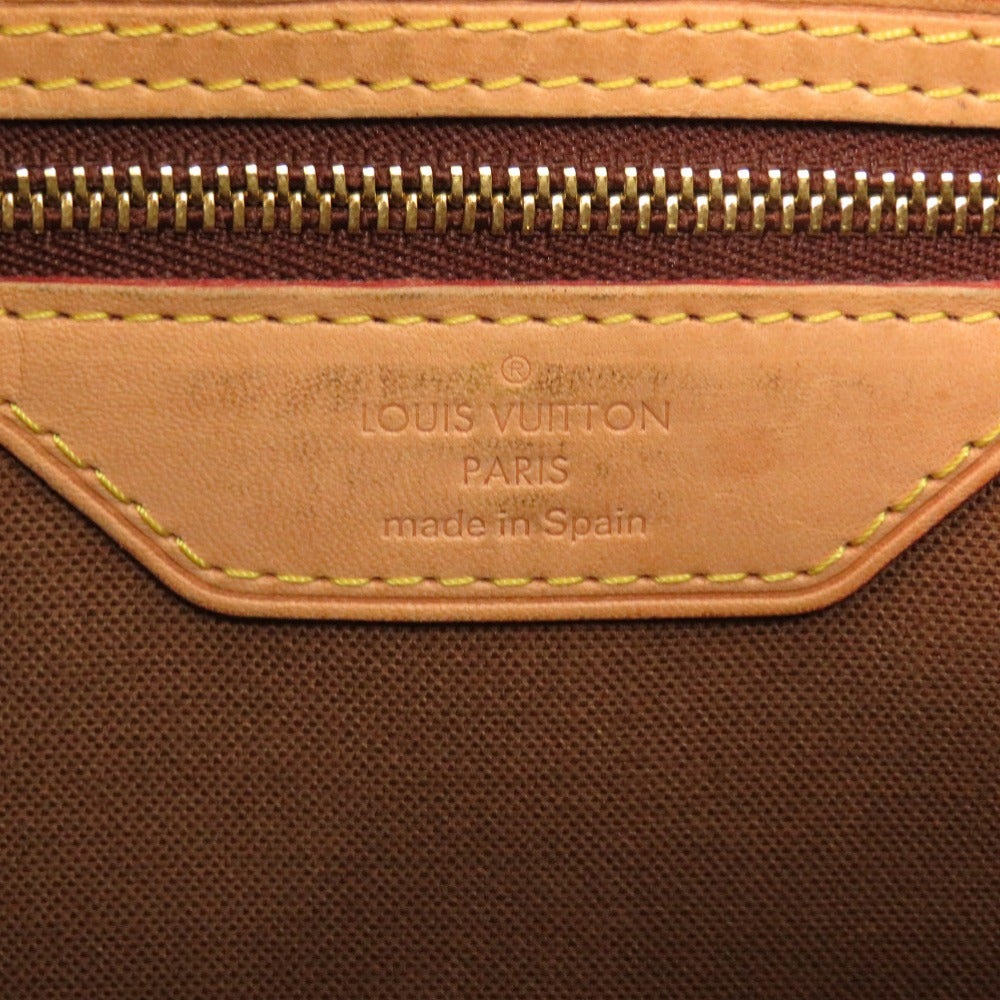 LOUIS VUITTON Tote Bag M51154 Monogram canvas Brown Monogram Batignolles Horizontal Women Used Authentic