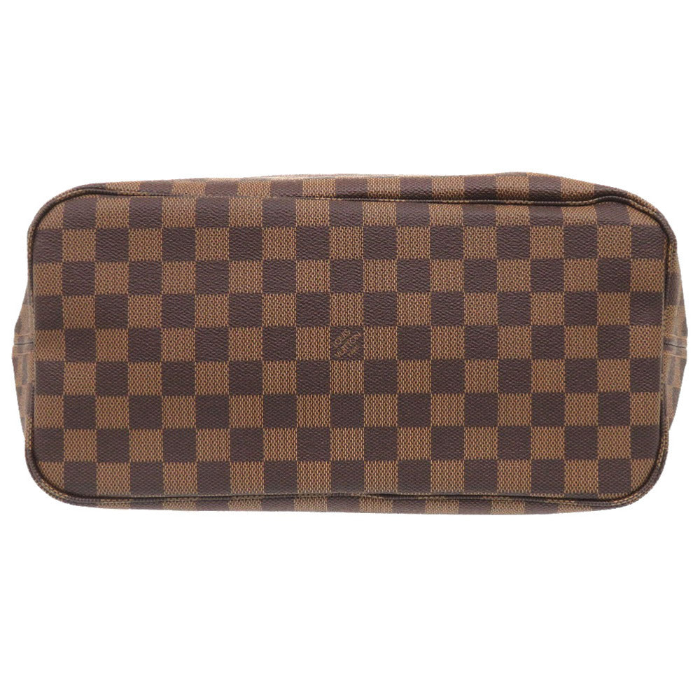 LOUIS VUITTON Tote Bag N51105 Damier canvas Brown Damier Neverfull MM Women Used Authentic