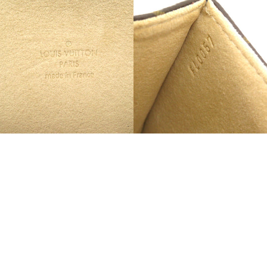 LOUIS VUITTON Waist bag M51855 Monogram canvas Brown Monogram Pochette Florentine Women Used Authentic