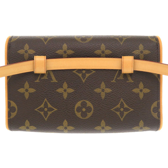 LOUIS VUITTON Waist bag M51855 Monogram canvas Brown Monogram Pochette Florentine Women Used Authentic