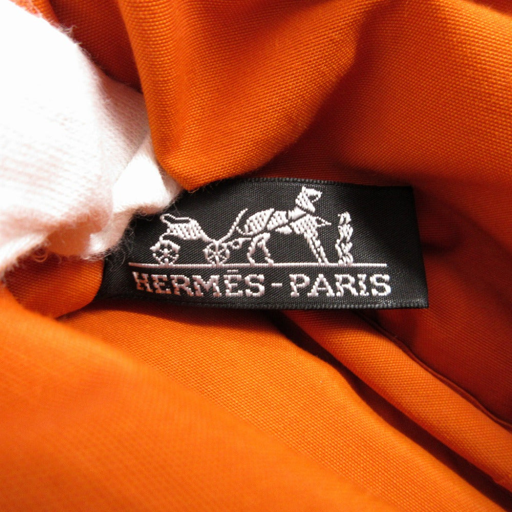 HERMES Pouch canvas pink Bored Pouch PM Women Used Authentic