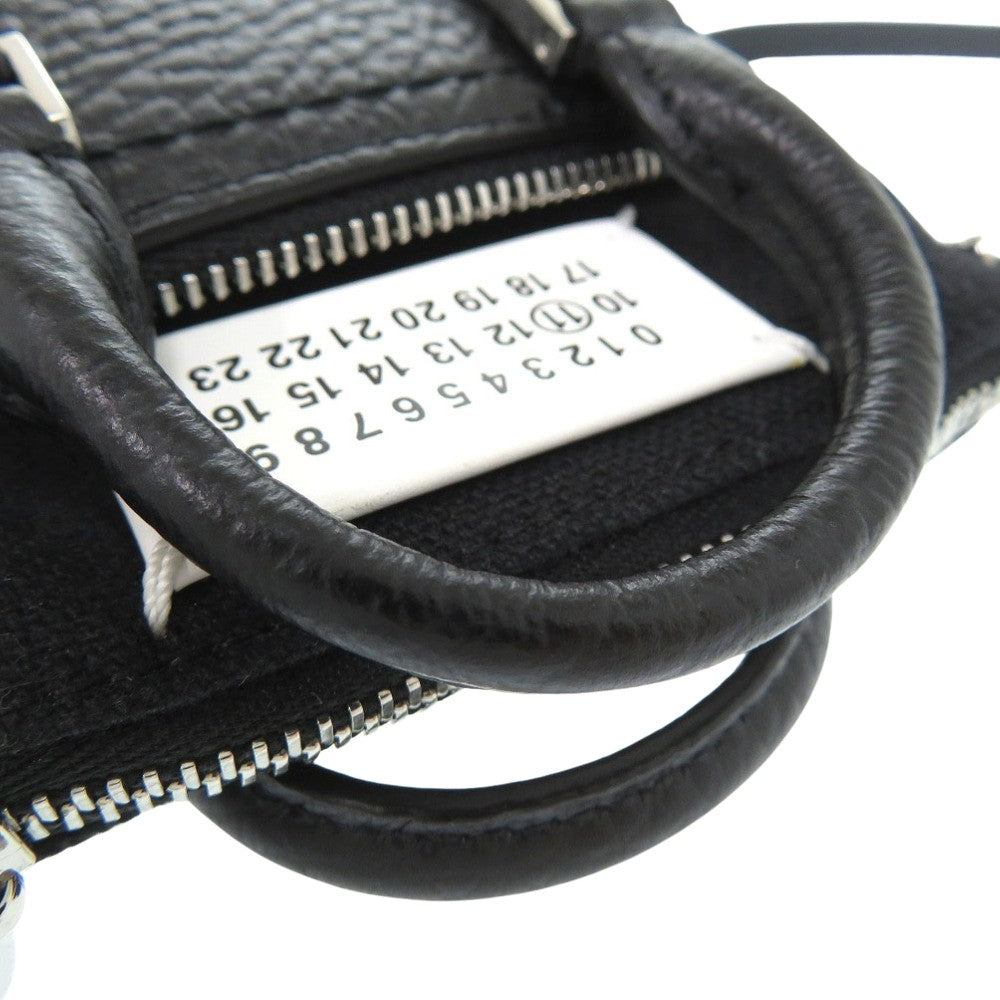 Maison Margiela Shoulder Bag SB3WG0025 P4455 T8013 leather black 5AC CLASSIQUE BABY Pouch Women Used Authentic