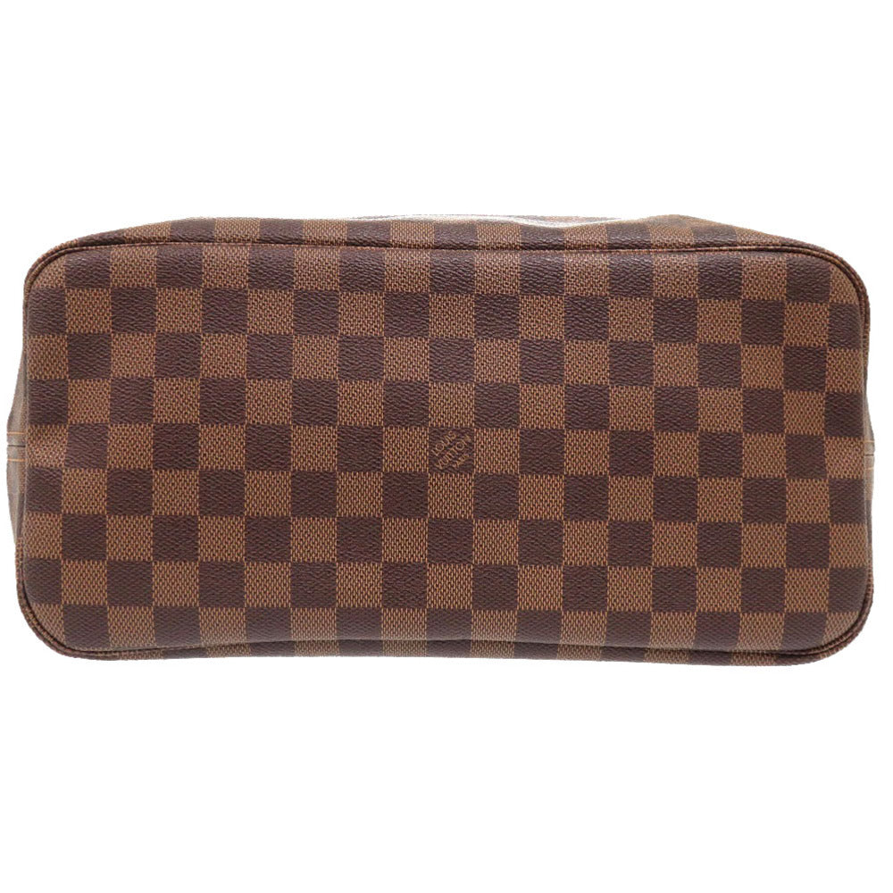 LOUIS VUITTON Tote Bag N51105 Damier canvas Brown Damier Neverfull MM Women Used Authentic