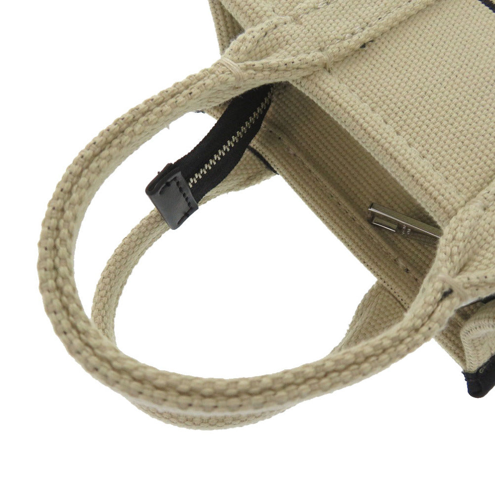 MARC JACOBS Tote Bag Cotton, Polyester beige THE JACQUARD PHONE TOTE BAG Women Used Authentic