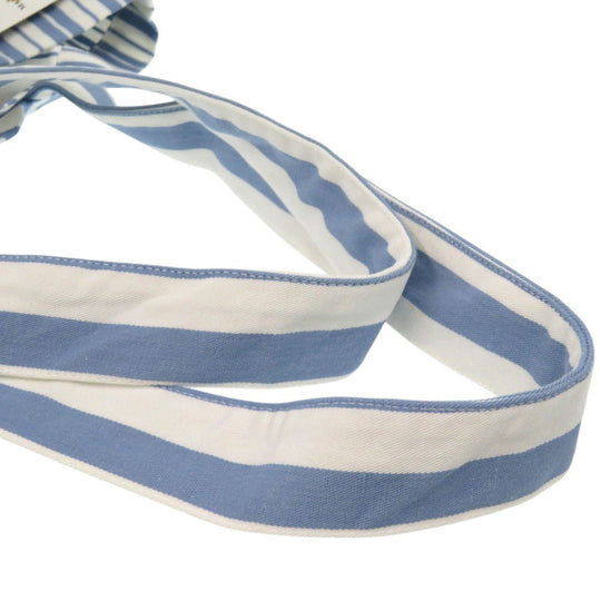 MAISON KITSUNE Tote Bag IU05167WW2002 S422 cotton blue MAISON KITSUNE Tote Bag IU05167WW2002 S422 UNISEX Blue Stripe unisex(Unisex) Used Authentic