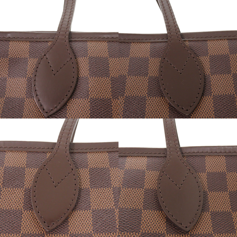 LOUIS VUITTON Tote Bag N51106 Damier canvas Brown Damier Ebene Neverfull GM Women Used Authentic