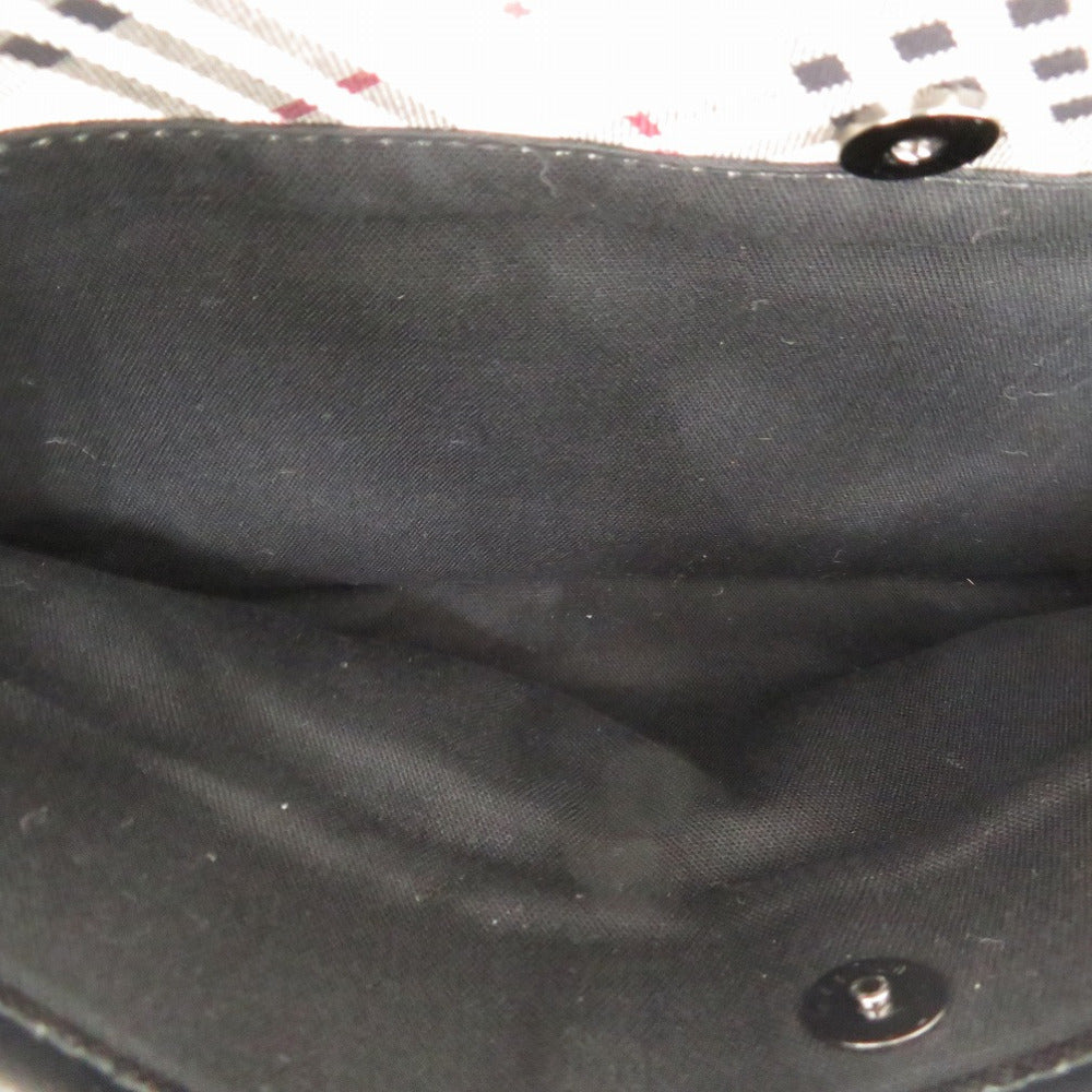 BURBERRY Handbag Canvas, Leather beige Nova Check Women Used Authentic