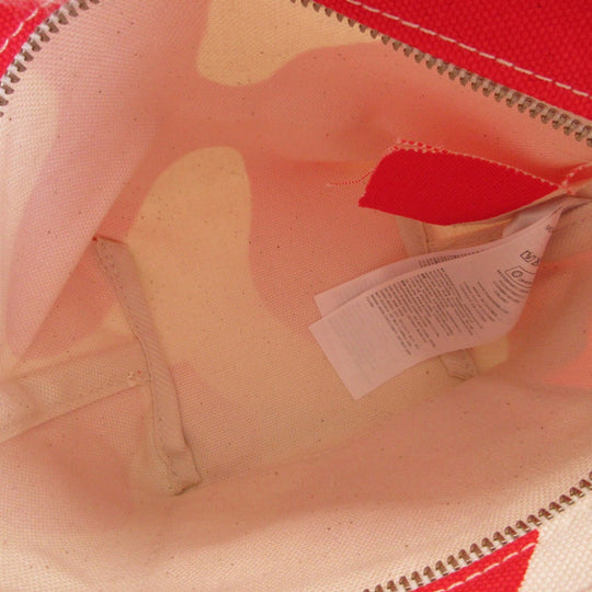 marimekko Shoulder Bag canvas Ivory Mono Mini Crossbody Women Used Authentic