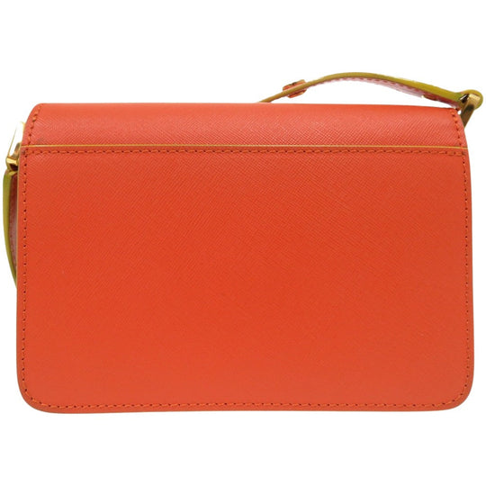 MARNI Shoulder Bag LV520Z248Y Calfskin multicolor TRUNK Mini Shoulder Bag Women Used Authentic