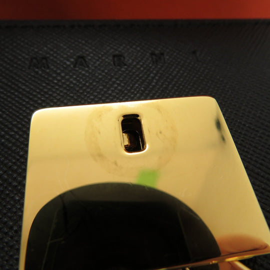 MARNI Shoulder Bag LV520Z248Y Calfskin multicolor TRUNK Mini Shoulder Bag Women Used Authentic