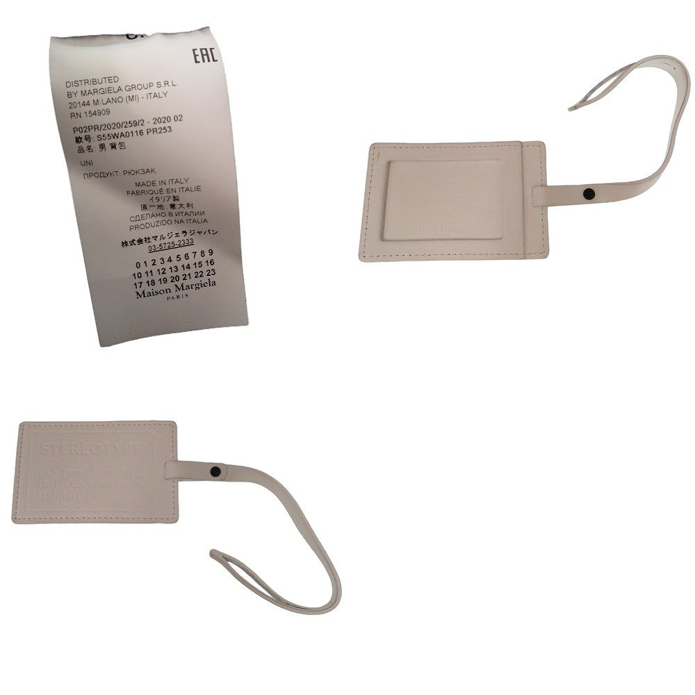 Maison Margiela Backpack S55WA0116 Nylon black Maison Margiela Small Backpack Stereotype S55WA0116 PR253 mens(Unisex) Used Authentic