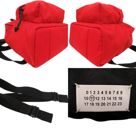 Maison Margiela Backpack S55WA0116 Nylon black Maison Margiela Small Backpack Stereotype S55WA0116 PR253 mens(Unisex) Used Authentic