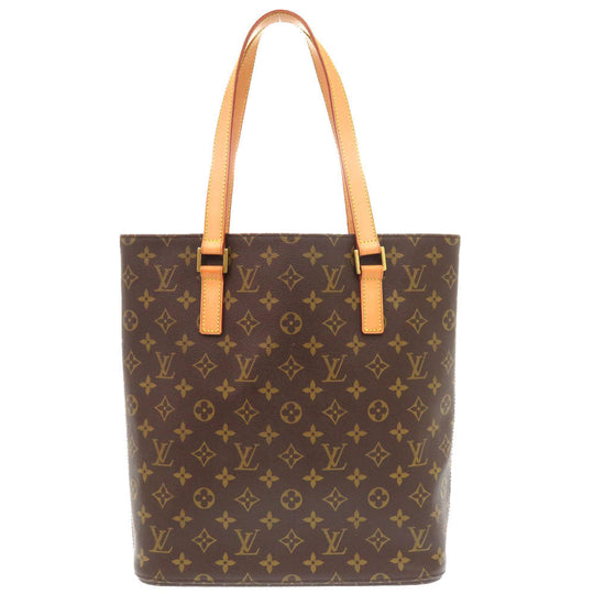 LOUIS VUITTON Tote Bag M51170 Monogram canvas Brown Monogram Vavan GM Women Used Authentic