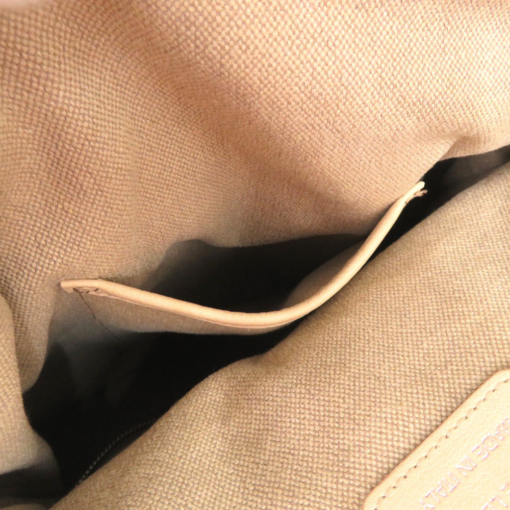 Maison Margiela Shoulder Bag S56WD0038 Grainy leather beige 2WAYShoulder Bag Tote Bag 5AC Women Used Authentic