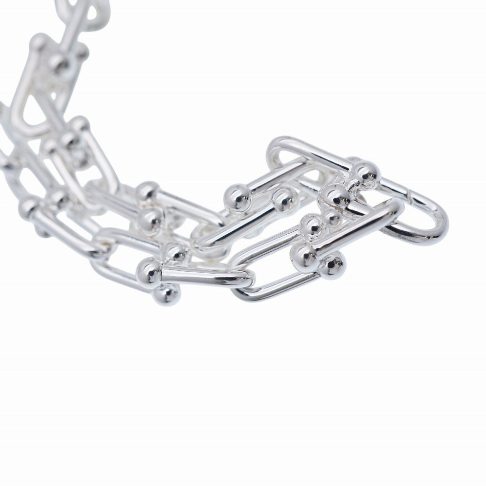 TIFFANY&Co. Necklace Silver925 Silver Hardware graduated link mens Used Authentic