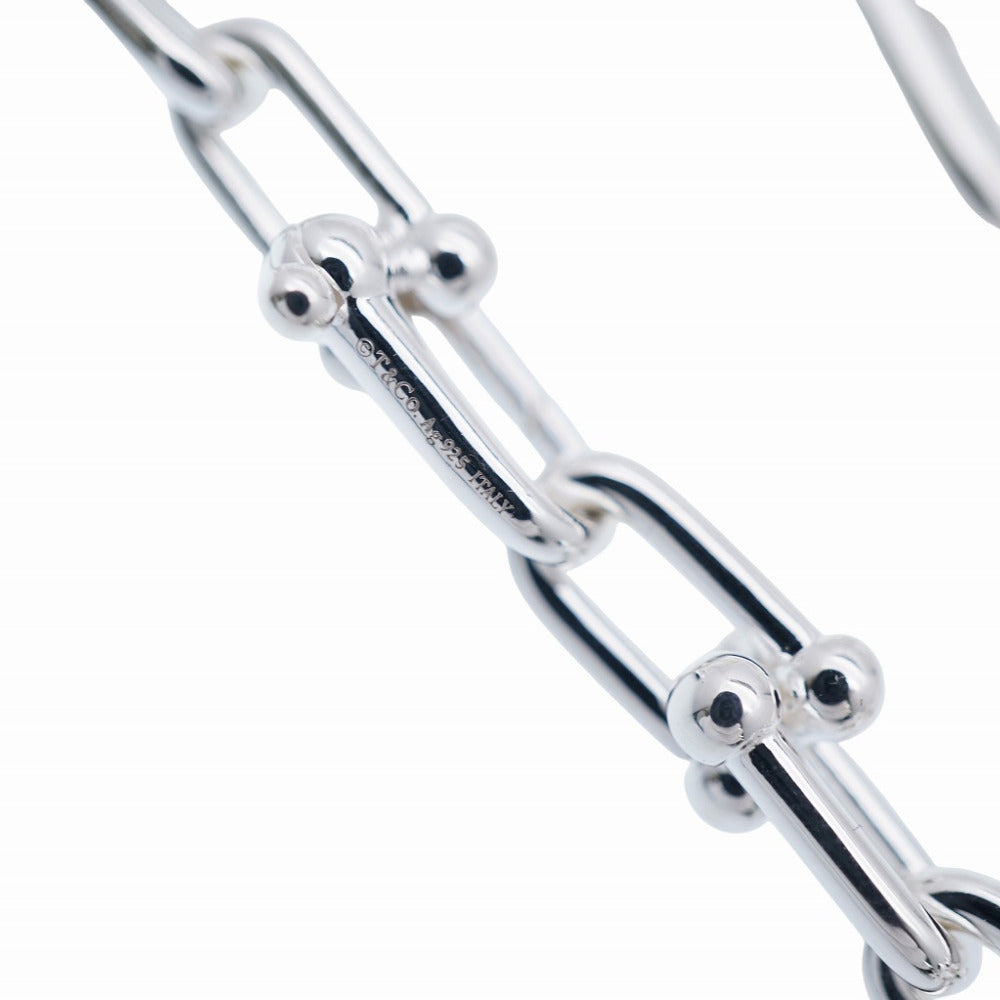 TIFFANY&Co. Necklace Silver925 Silver Hardware graduated link mens Used Authentic