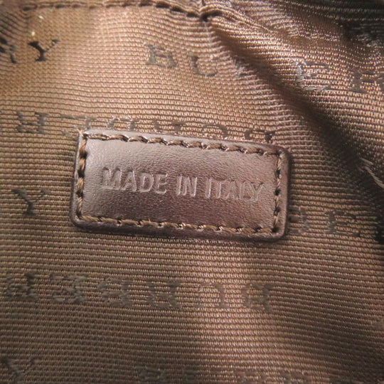 BURBERRY Handbag PVC coated canvas, leather beige Nova Check Women Used Authentic