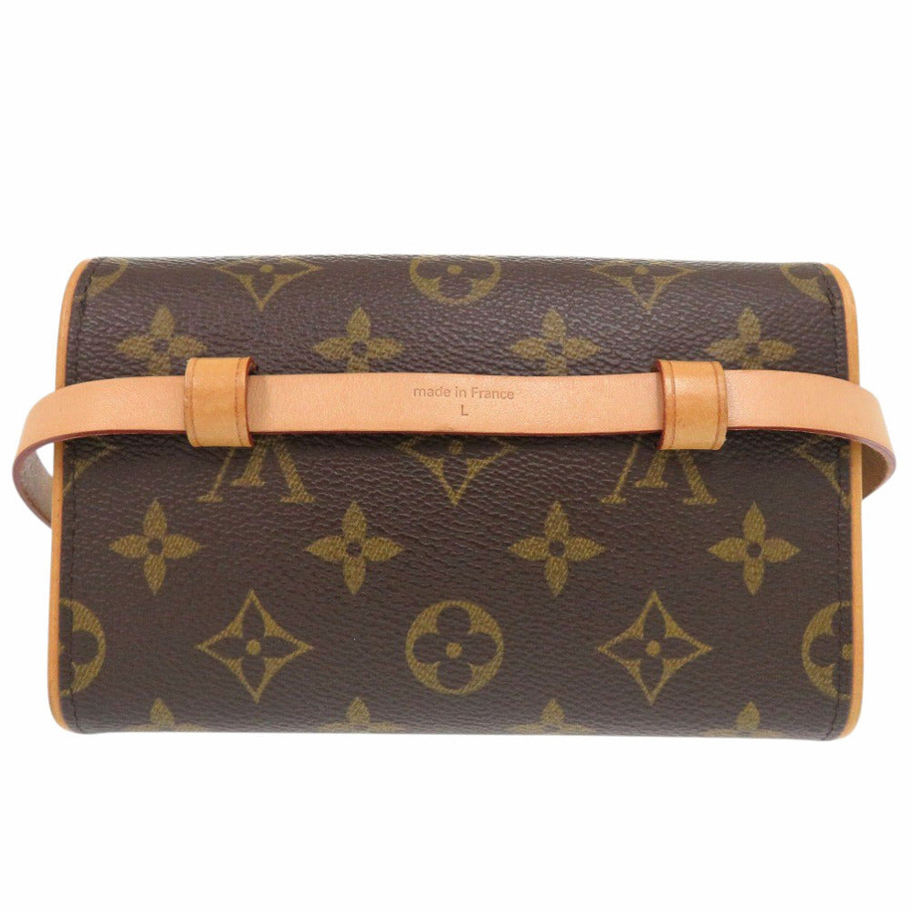 LOUIS VUITTON Waist bag M51855 Monogram canvas Brown Monogram Pochette Florentine Women Used Authentic