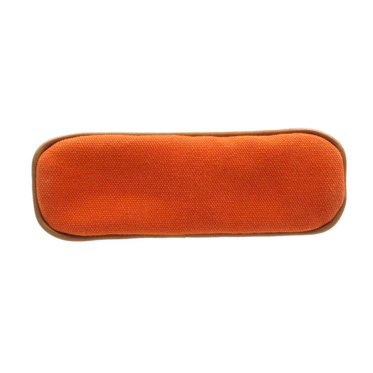 HERMES Pouch Cotton, Leather Orange Boride pouch mini mini Women Used Authentic