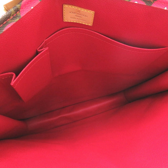 LOUIS VUITTON Tote Bag M95010 Monogram canvas Brown Monogram Cherry Sac Plat Women Used Authentic