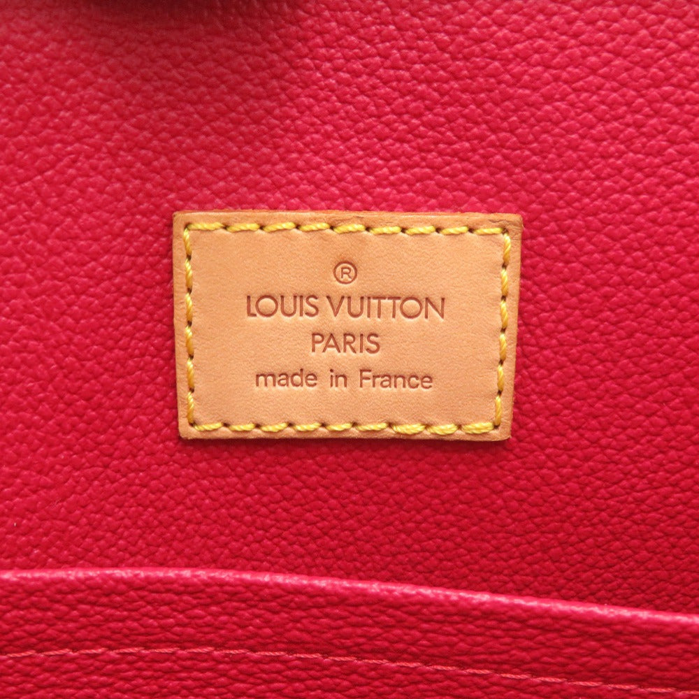 LOUIS VUITTON Tote Bag M95010 Monogram canvas Brown Monogram Cherry Sac Plat Women Used Authentic